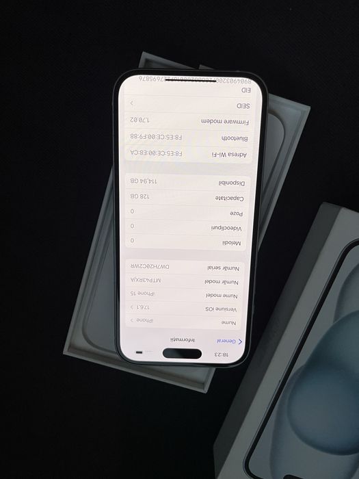 iPhone 15 Blue 128GB Neverlocked