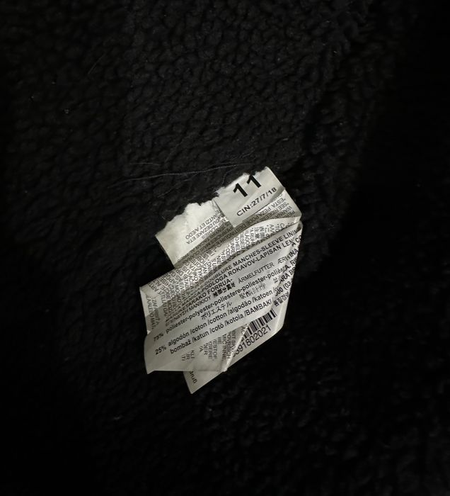 джинсовка zara, черная