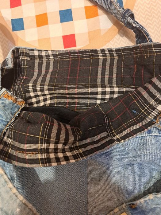 Дънкова торба с подплата