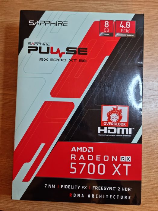 Sapphire rx 5700xt  pulse