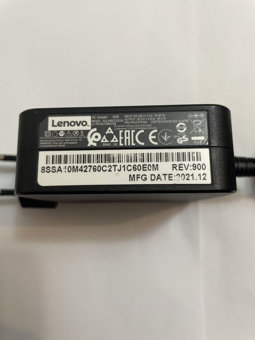 Incarcator original Lenovo model adlx45ccge2a 20V 2.25A 45W 4.0-1.7mm