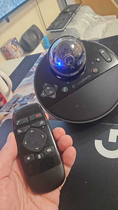 Camera web Logitech BCC950 Conference FullHD,Videochat,OBS,Telecomanda