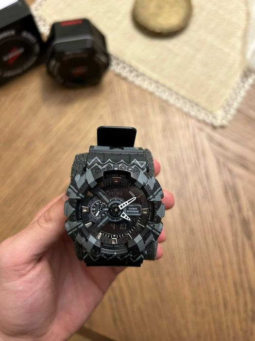 Casio G-Shock GA-110 Tribal Pattern – Limited Design –  Nou, Full Box