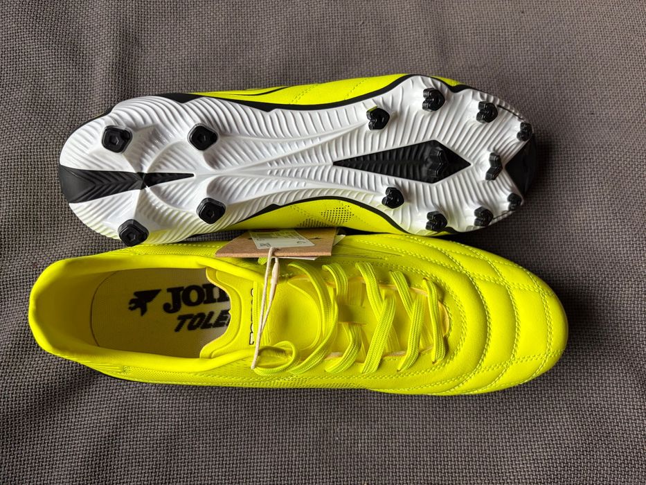 Ghete fotbal Joma Toledo FG galben fluo – noi