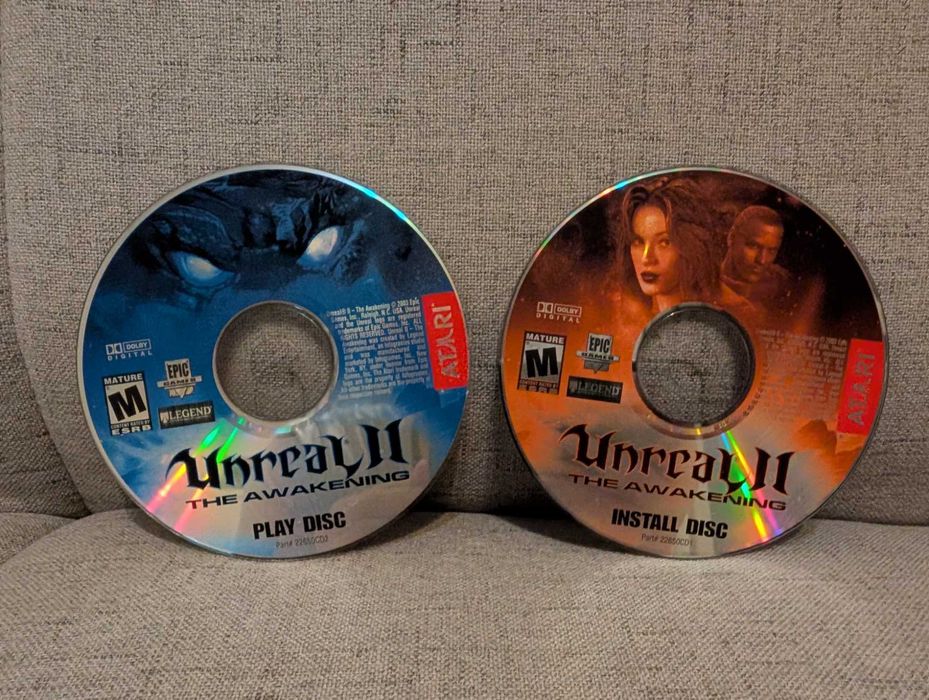 Joc PC Warcraft I + II Tides of Darkness / Tomb Raider Gold / Unreal II / Total Annihilation