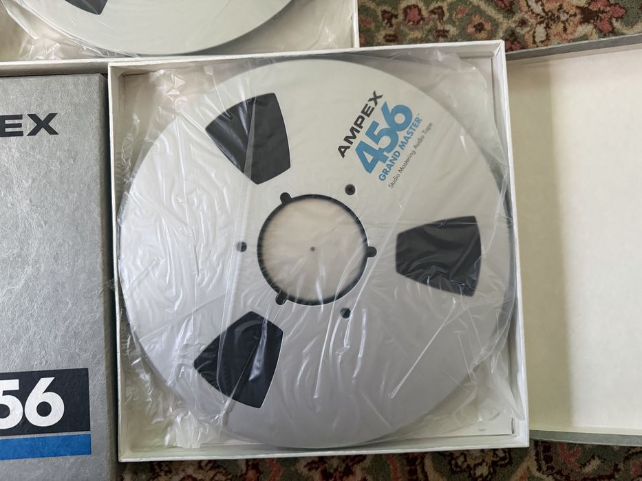 Role Sigilate benzi magnetofon AMPEX 456 Grand Master 4 8 track