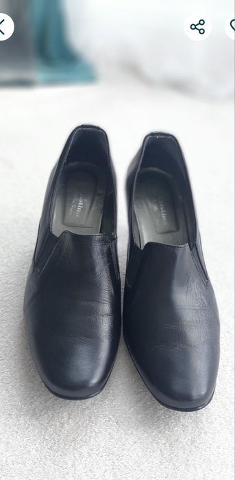 Pantofi cu toc din piele naturala/41