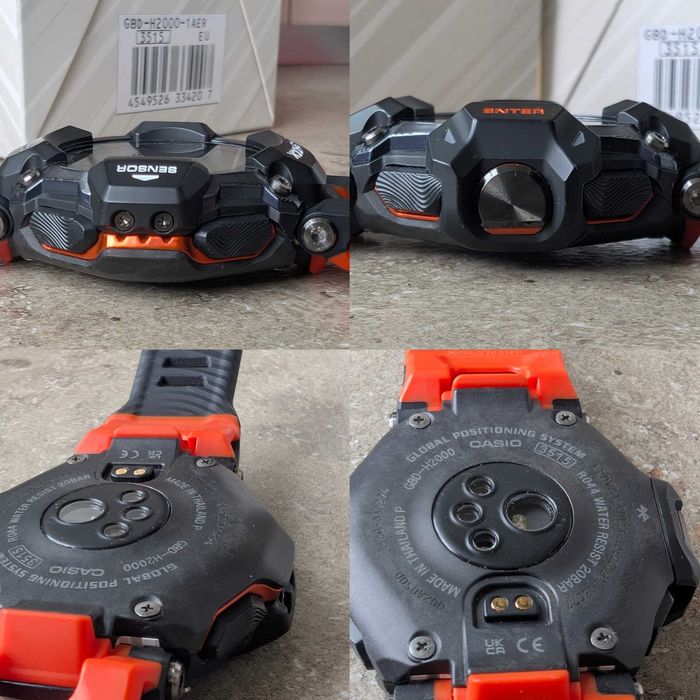 Casio G-Shock GBD-H2000-1AER G-SQUAD Solar 6 SENSOR