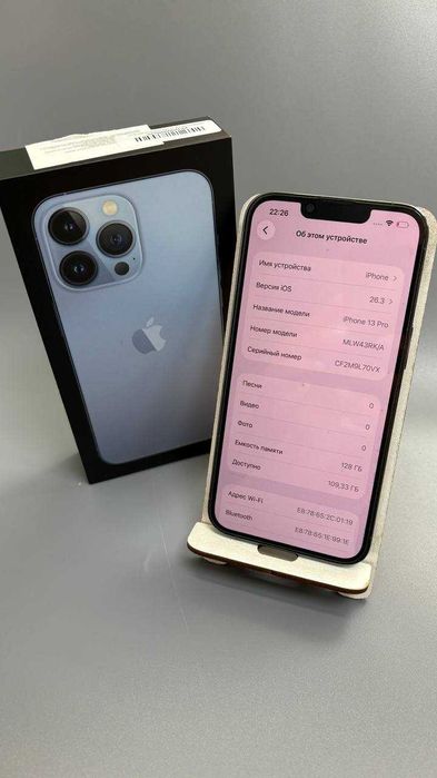 Apple iPhone 13 Pro 128 Gb Акб 82% (Степногорск 5806)