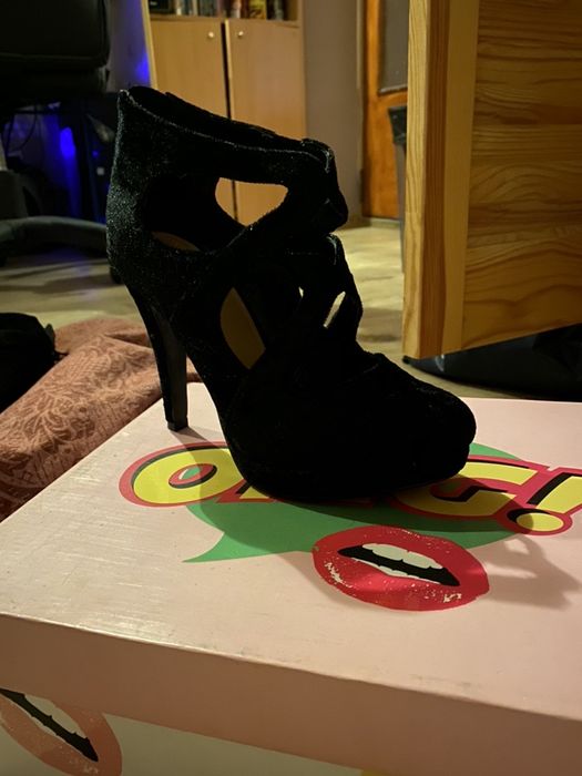 pantofi ocazie negri