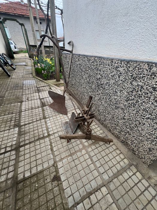 Грапа/брана и рало за животинска тяга + допълнителна дъска и ралник