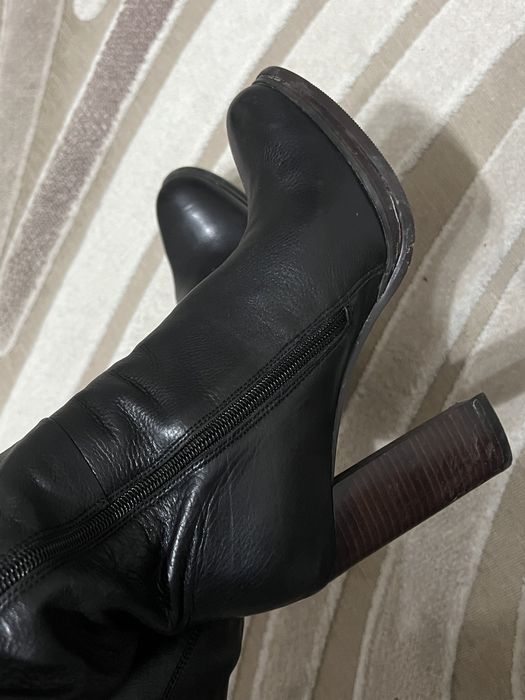 Сапоги натуральная кожа