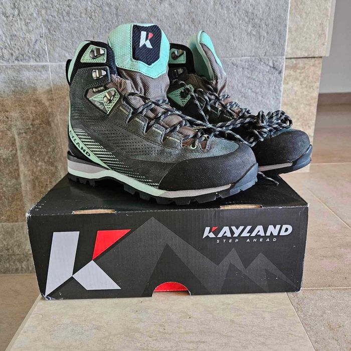 Дамски туристически обувки Kayland Grand Tour W'S GTX Grey Light Green