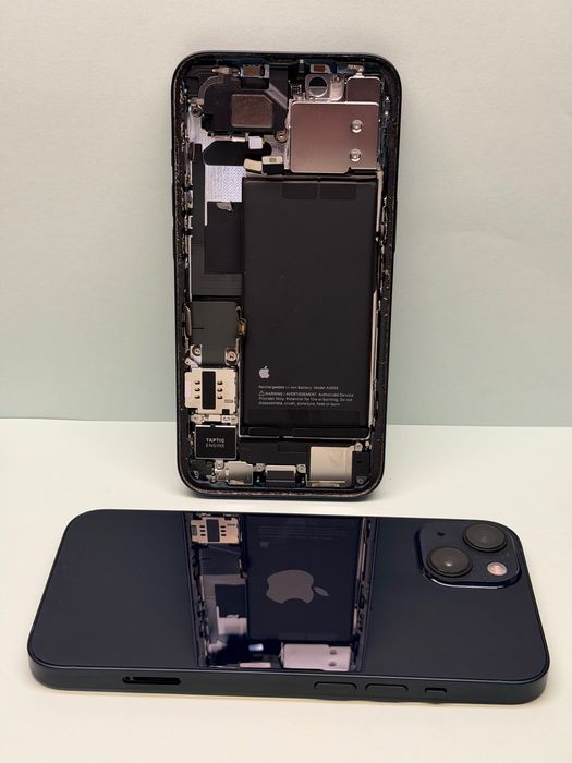 Carcasa originala iPhone 13 camera baterie sticla rama lentila swap