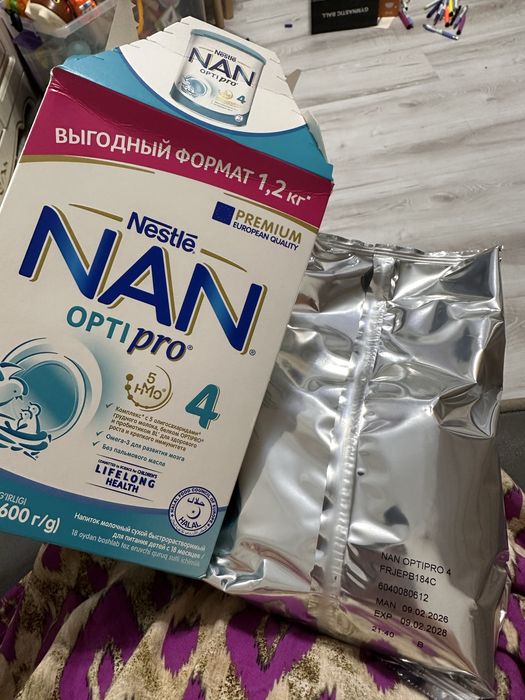 Nan opti pro 4 . 600 грамм