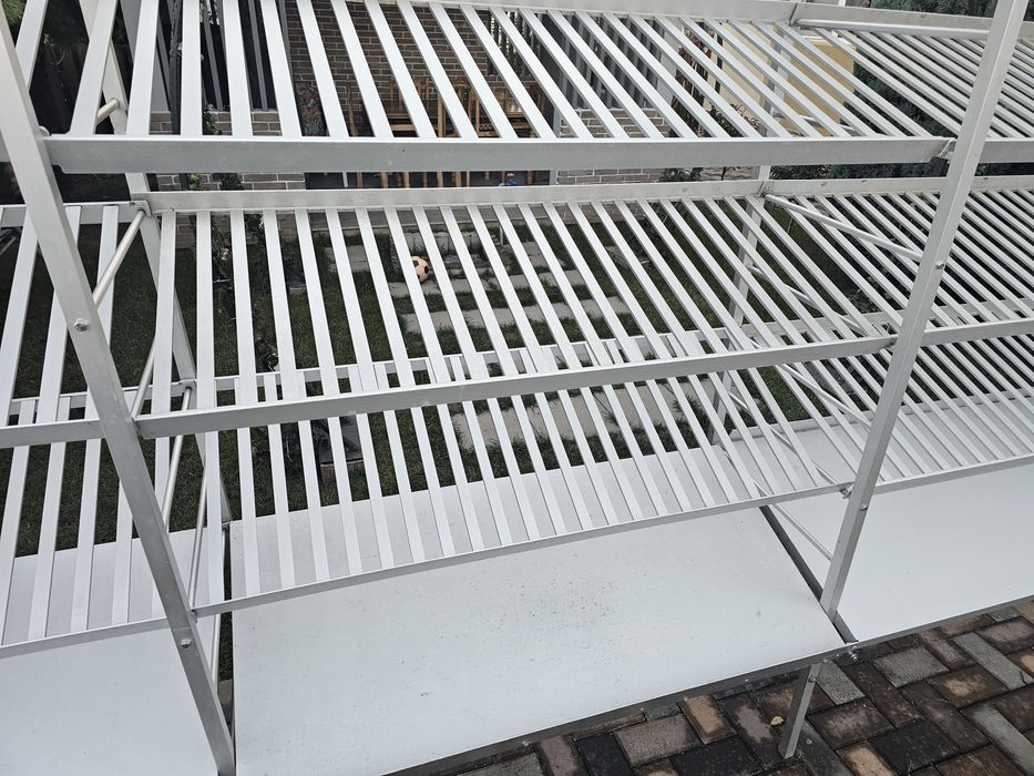 Rafturi aluminiu paine brutarie