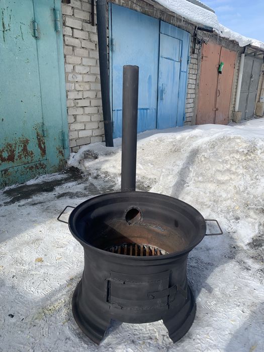 Ошак советский казан