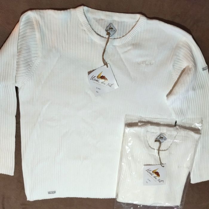 Италиански мъжки пуловери на фирмата Blanc du nil