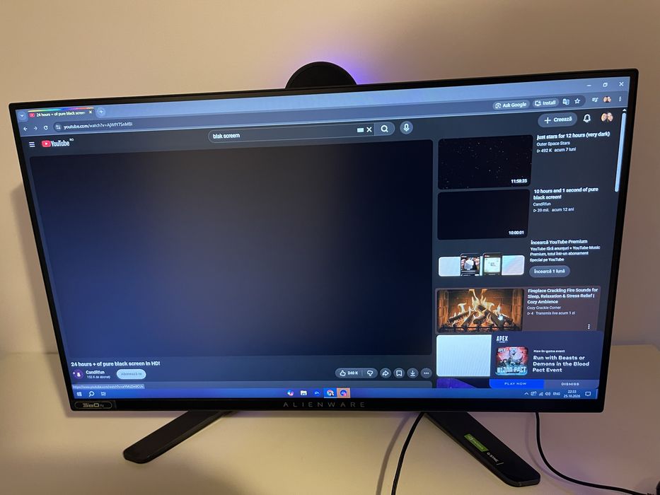 Monitor Alienware 360HZ