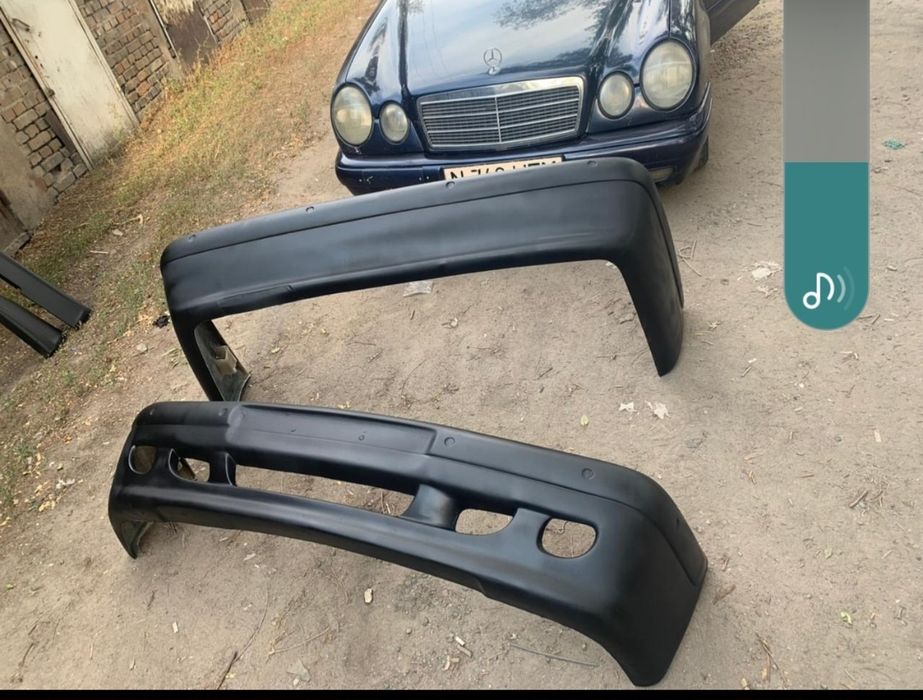 Бампер на мерседес  w210 Carlson