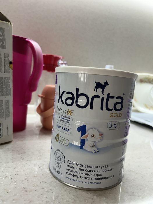 Kabrita 0-6  остаток  380грам