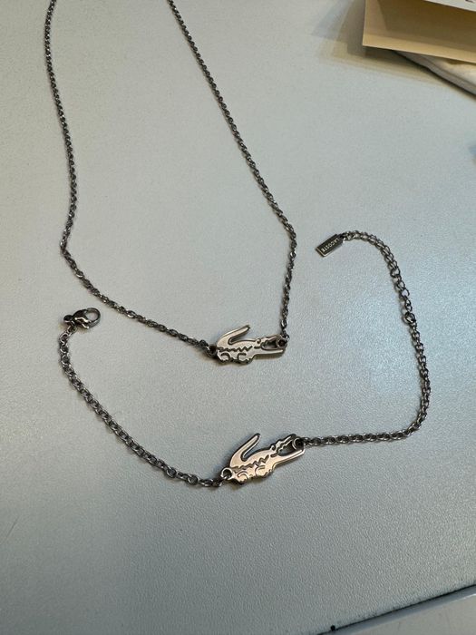 Set Lacoste Colier + Bratara