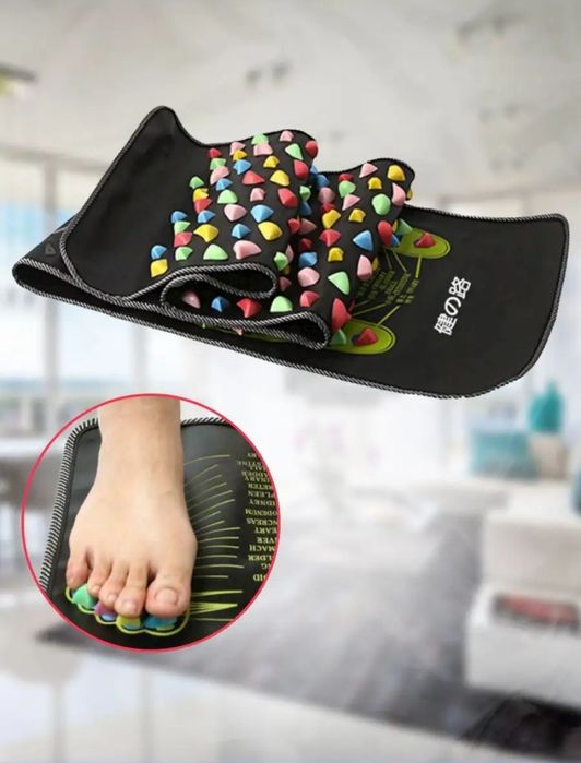 Массажный коврик для ног (подходит взрослым и детям