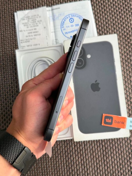 КАТО НОВ! *ЛИЗИНГ* iPhone 17 Black 256Gb 24М ГАРАНЦИЯ