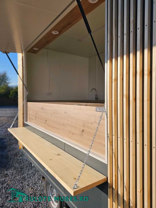 Rulota comerciala 3m, Patiserie, BAR , CAFENEA pe roti, FAST FOOD !!!