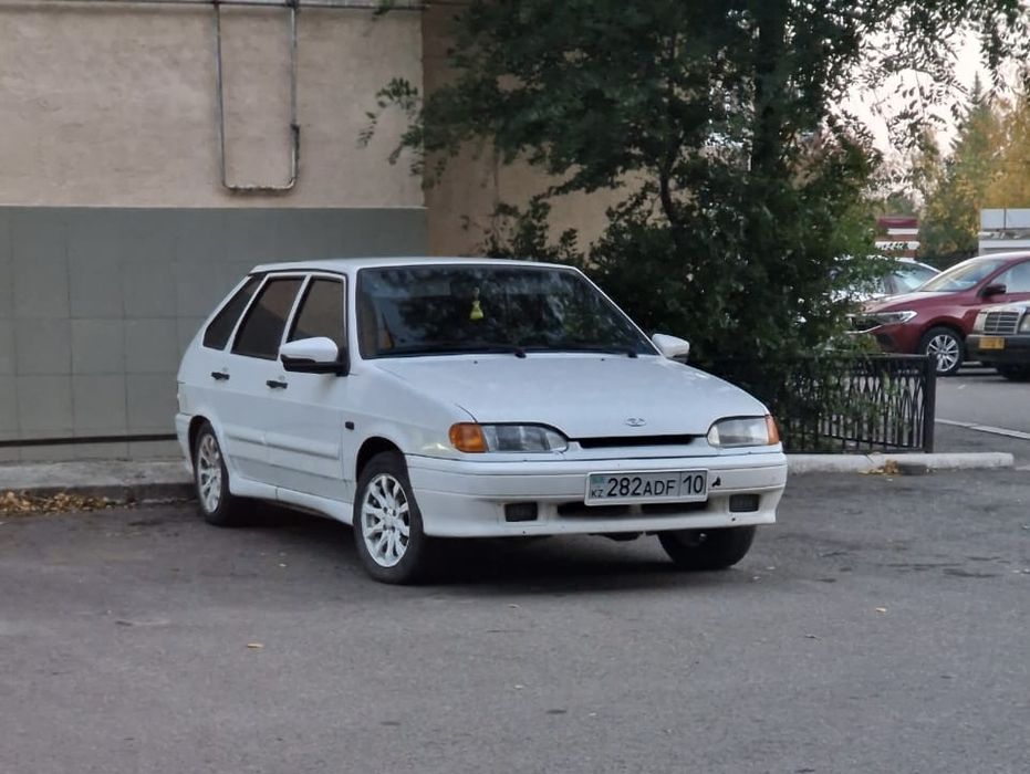 Ваз 2114 белая, чипованная