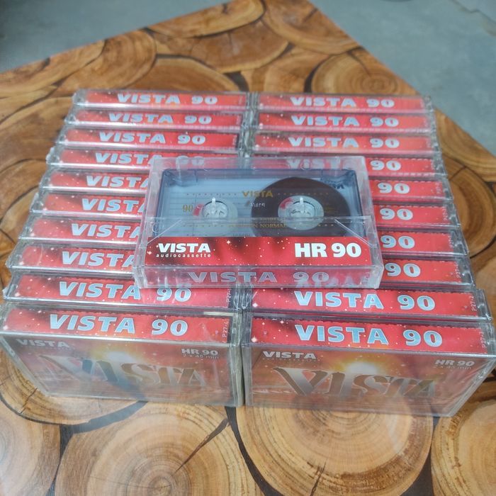 Кассеты (аудио),  новые, VISTA