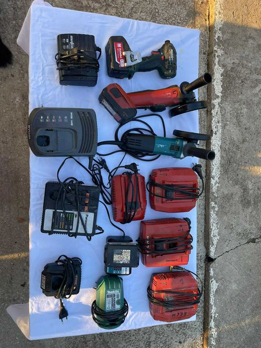 Scule electrice cu acumulatori! Incarcatoare