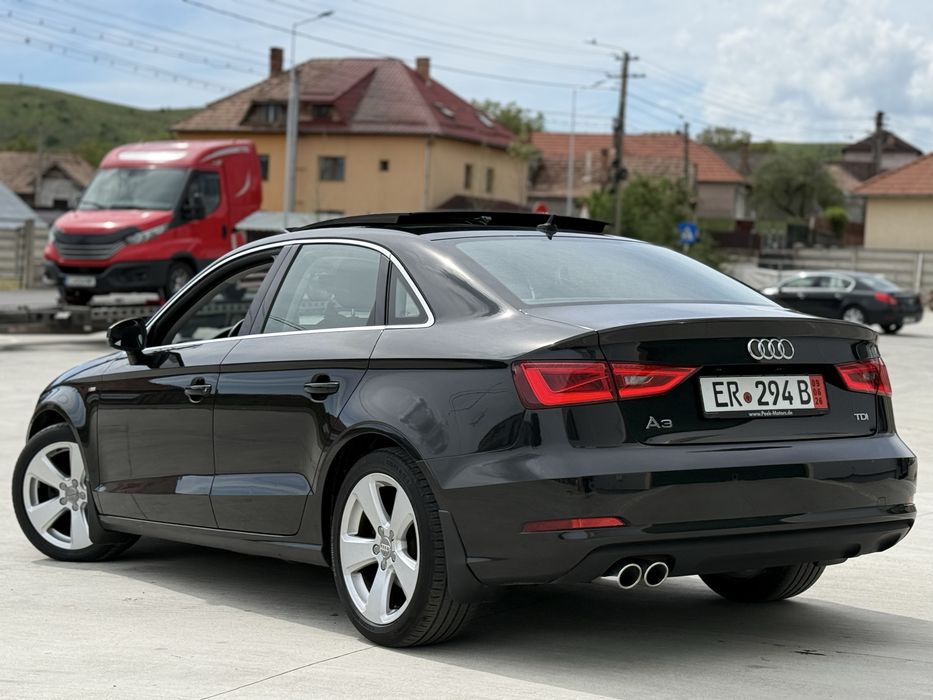 •Audi A3 2.0TDI•150cp•2014•Panoramic•S-line•