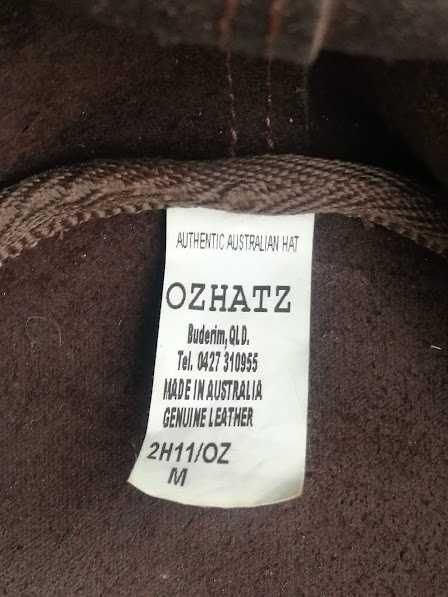 каубойска шапка дебела естествена кожа