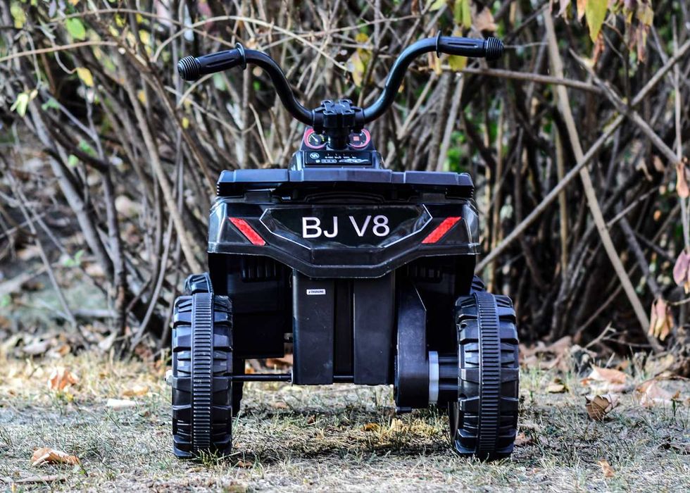 ATV electric pentru copii, Kinderauto BJV8 25W 6V cu music player RED