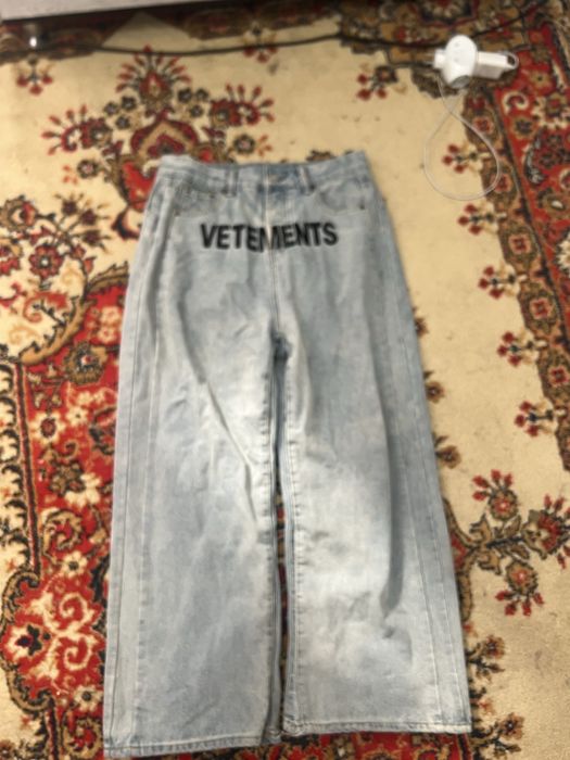 Vetements джинсы