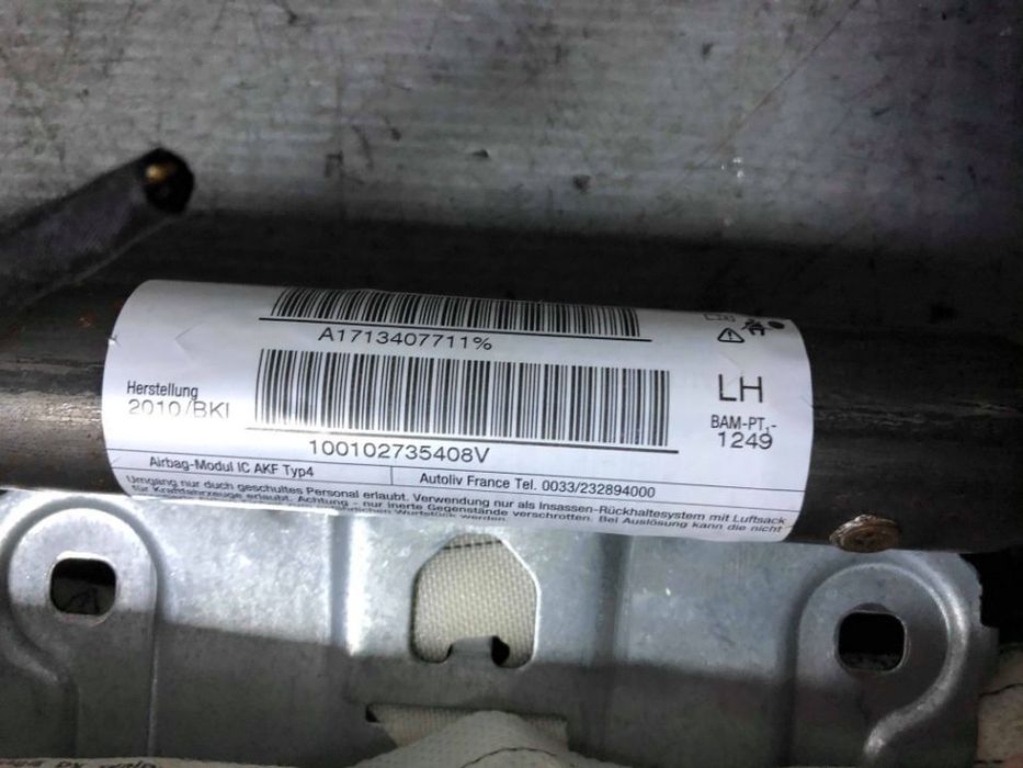 airbag cortina stanga mini cooper r56