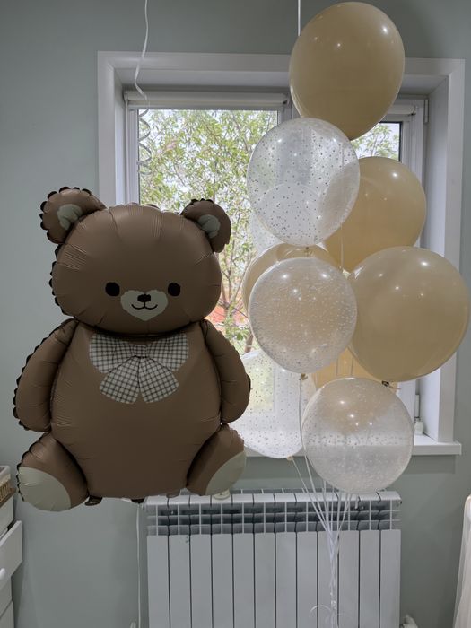 Комбо букет + шарики