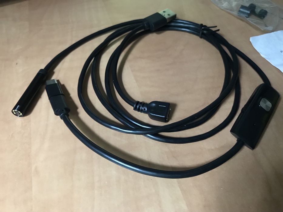 Camera endoscopica de inspectie 3 in 1 Android / PC Micro USB -2m