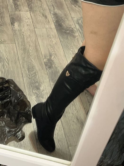 Ботфорты 40 размера черные