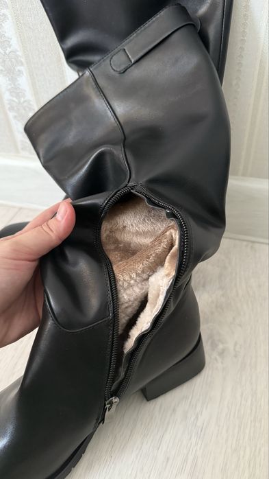 Новые сапоги зимние 38 размера