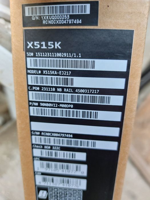 Laptop Asus  ca nou