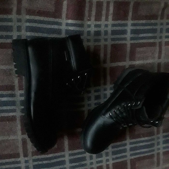 Ботинки мужские , кожаные, высокие, 45 размер, США.