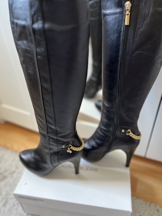 Естествена кожа ботуши