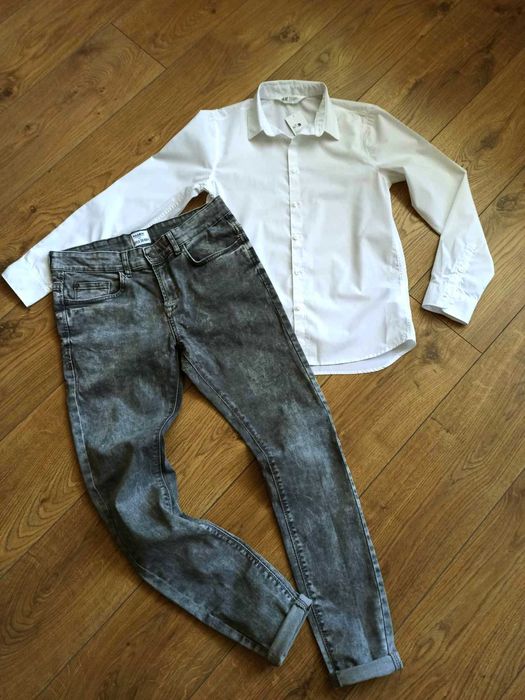 H&M Нова риза с дълъг ръкав за момче