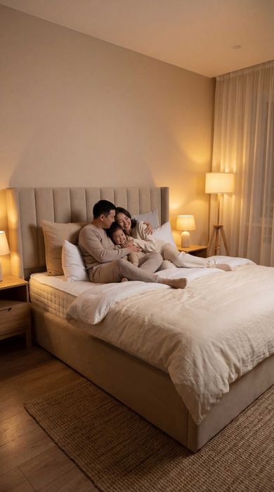 Кровать 200×180 см  150 000 ₸