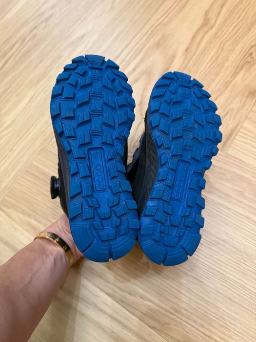 Ghete ECCO Exostrike Kids albastru 29