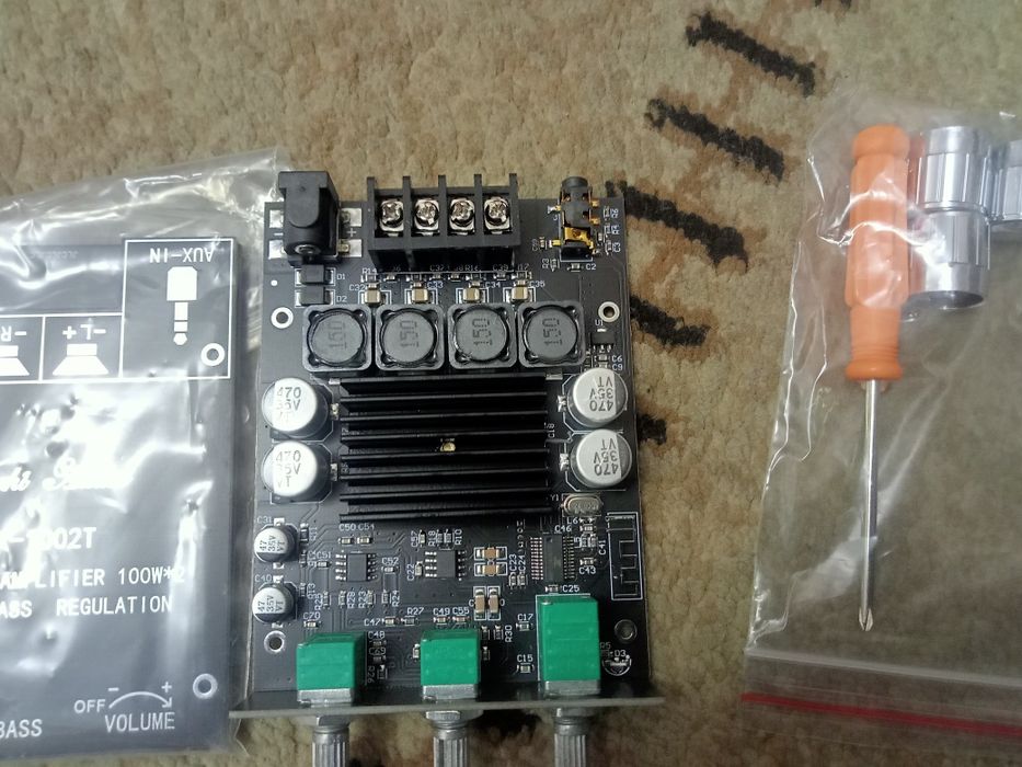 Продам усилитель Class D TPA3116D2 100Wx2 состоянии новый.