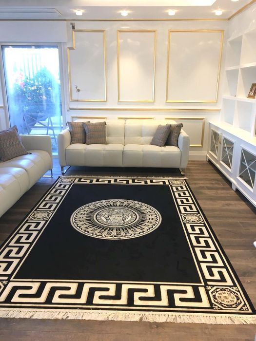 Килим Коприна 9 мм Хол Трапезария Докорация Медуза Лукс