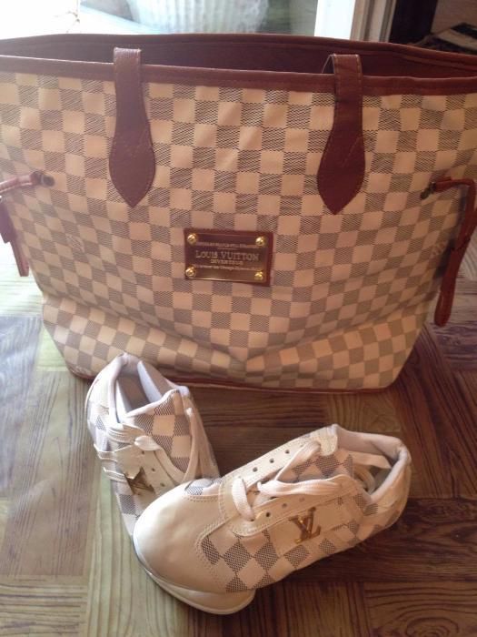 к-т чанта портфейл и маратонки